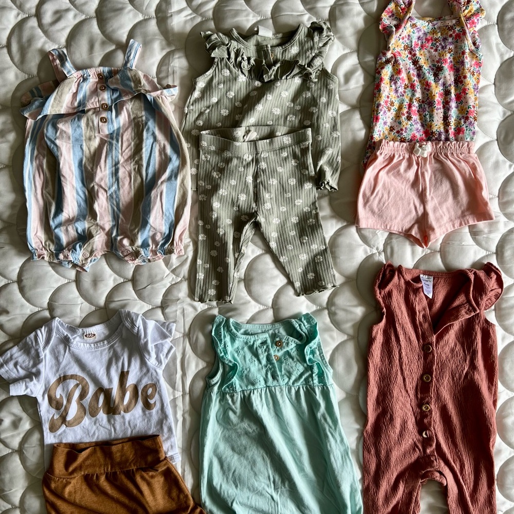 3-6 months spring and summer bundle
